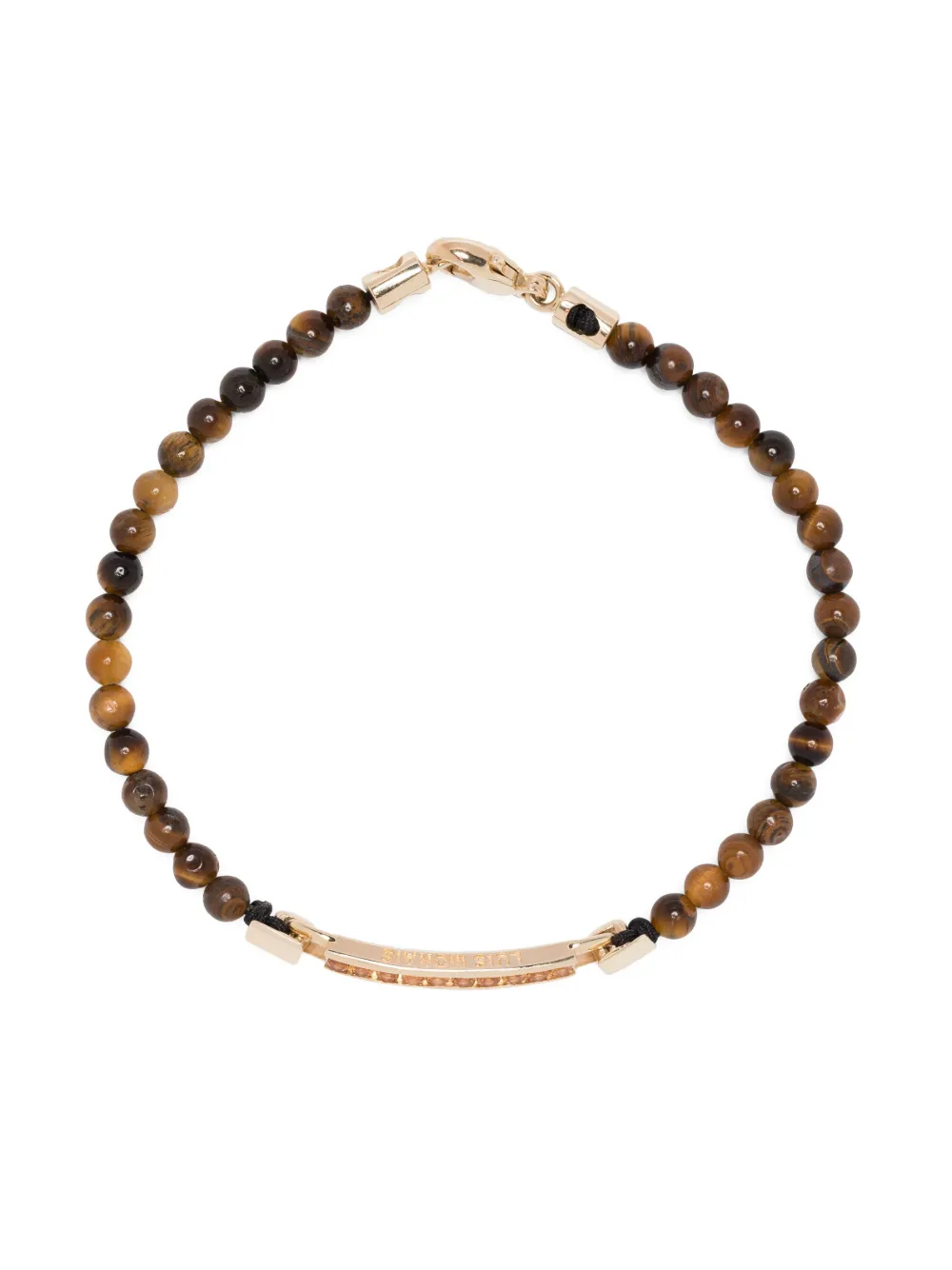 Браслет из желтого золота с камнями LUIS MORAIS, коричневый
Браслет из желтого золота с камнями LUIS MORAIS, коричневый