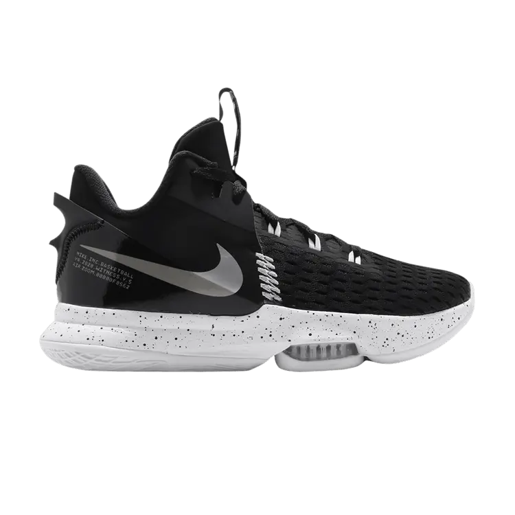 Кроссовки Nike LeBron Witness 5 EP 'Black Metallic Silver', черный
Кроссовки Nike LeBron Witness 5 EP 'Black Metallic Silver', черный