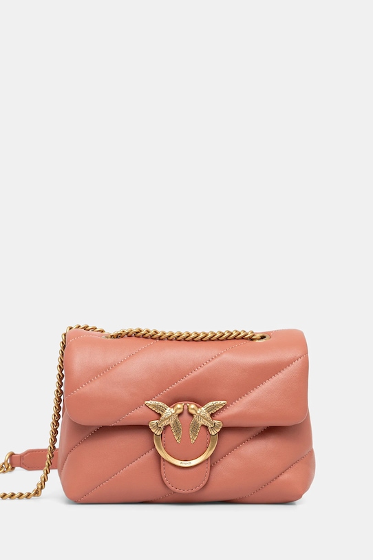 Кожаная сумка Pinko, розовый
Кожаная сумка Pinko, розовый