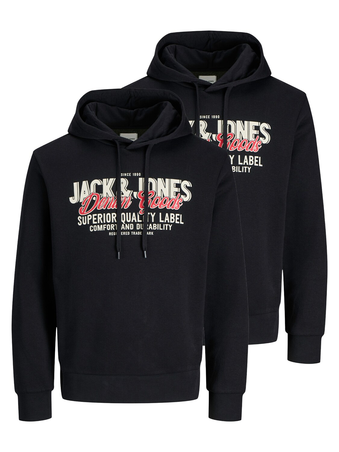 JACK & JONES Толстовка 'Logo' в черном цвете, Черный, JACK & JONES Толстовка 'Logo' в черном цвете
JACK & JONES Толстовка 'Logo' в черном цвете, Черный, JACK & JONES Толстовка 'Logo' в черном цвете