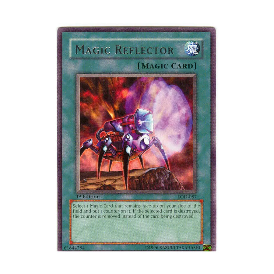 CCG Волшебный отражатель (редкий), Yu-Gi-Oh - Legacy of Darkness - Singles
CCG Волшебный отражатель (редкий), Yu-Gi-Oh - Legacy of Darkness - Singles