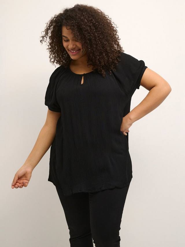 Топ с короткими рукавами Ami KAFFE Curve, Black Deep
Топ с короткими рукавами Ami KAFFE Curve, Black Deep