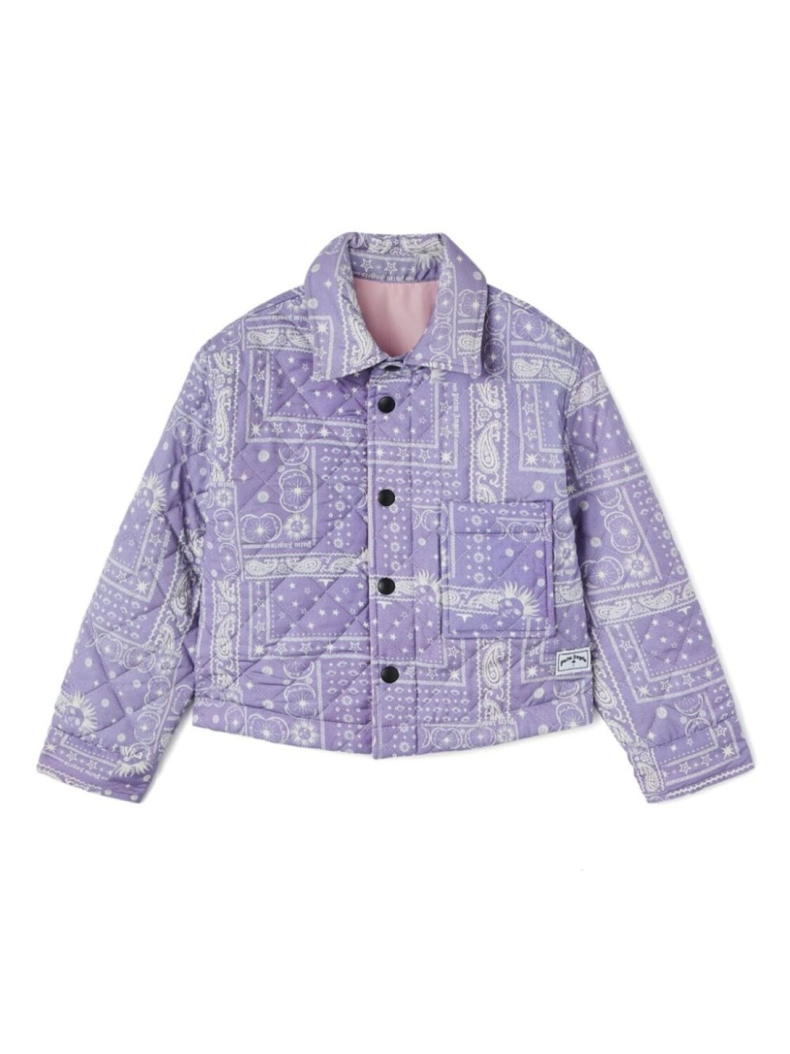 Palm Angels Kids пуховик Astro Paisley, фиолетовый
Palm Angels Kids пуховик Astro Paisley, фиолетовый