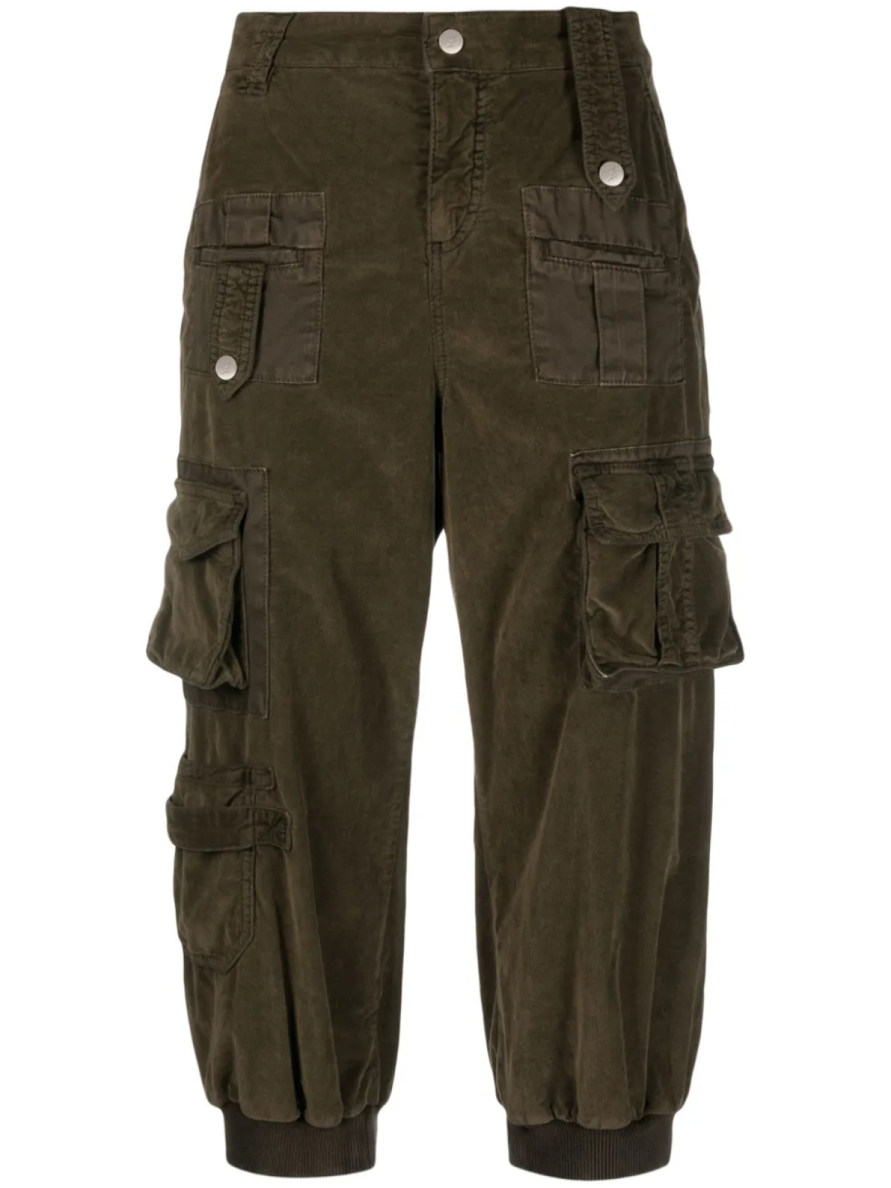 Blumarine брюки карго с карманами, зеленый
Blumarine брюки карго с карманами, зеленый