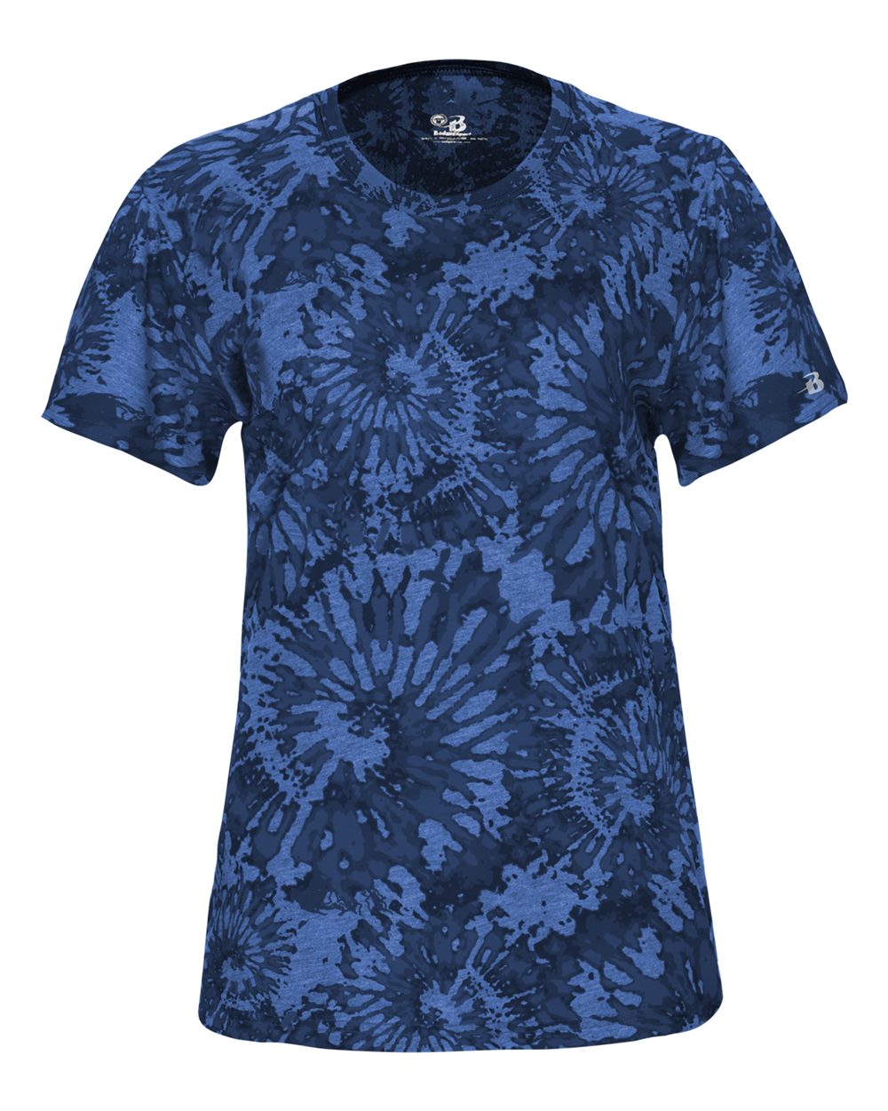 Женская футболка с трехслойной расцветкой Tie-Dyed Badger, цвет royal tie-dye
Женская футболка с трехслойной расцветкой Tie-Dyed Badger, цвет royal tie-dye