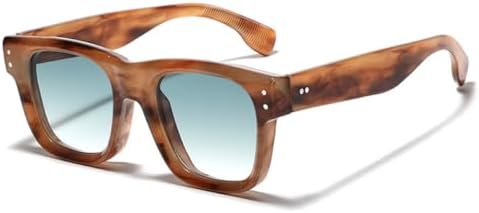 Квадратные мужские солнцезащитные очки с заклепками, защита от УФ-излучения UV400, ретро-градиентные солнцезащитные очки для женщин, модные солнцезащитные очки MTZJH, Amber Green
Квадратные мужские солнцезащитные очки с заклепками, защита от УФ-излучения UV400, ретро-градиентные солнцезащитные очки для женщин, модные солнцезащитные очки MTZJH, Amber Green