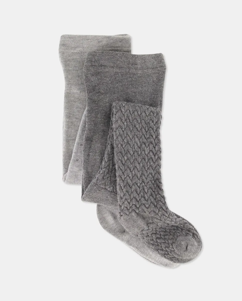 Набор из 2 детских колготок с фантазийным принтом для девочки Cotton Juice, светло-серый
Набор из 2 детских колготок с фантазийным принтом для девочки Cotton Juice, светло-серый