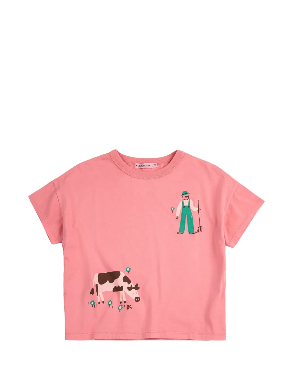 Футболка с принтом "Фермерское приключение" Bobo Choses, розовый
Футболка с принтом "Фермерское приключение" Bobo Choses, розовый