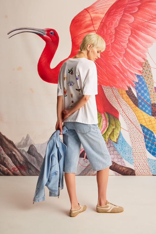 Хлопковая футболка Medicine, белый 
Хлопковая футболка Medicine, белый