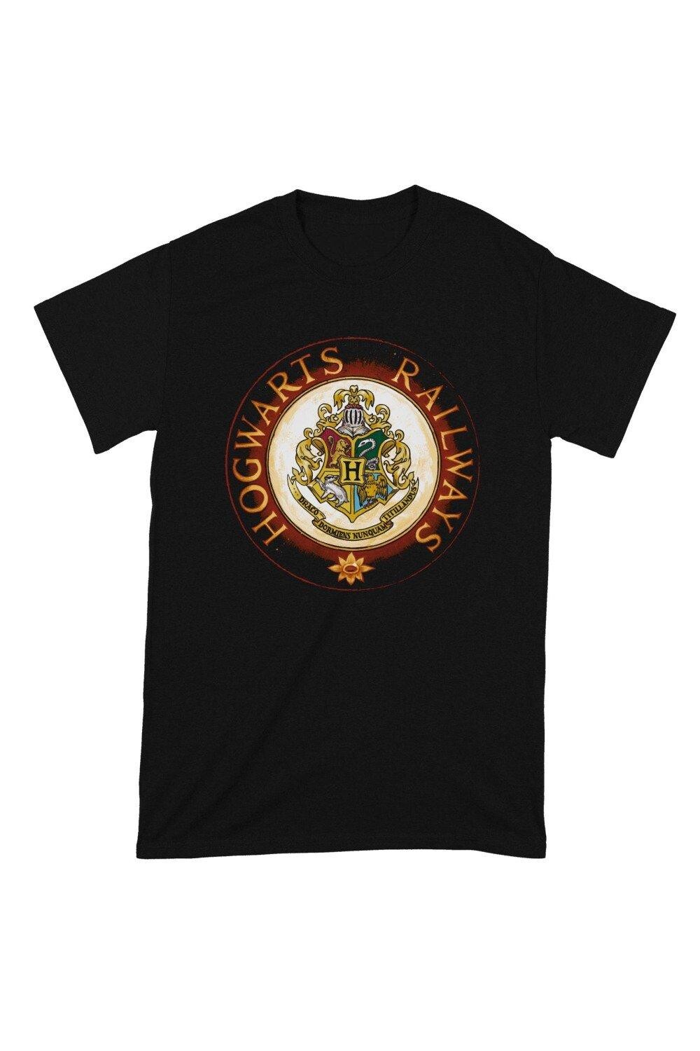 Футболка «Железнодорожный круг Хогвартса» Harry Potter, черный
Футболка «Железнодорожный круг Хогвартса» Harry Potter, черный