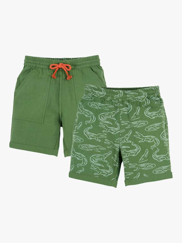 Детские шорты Rocky Reversible из органического хлопка Frugi, Croc Time
Детские шорты Rocky Reversible из органического хлопка Frugi, Croc Time