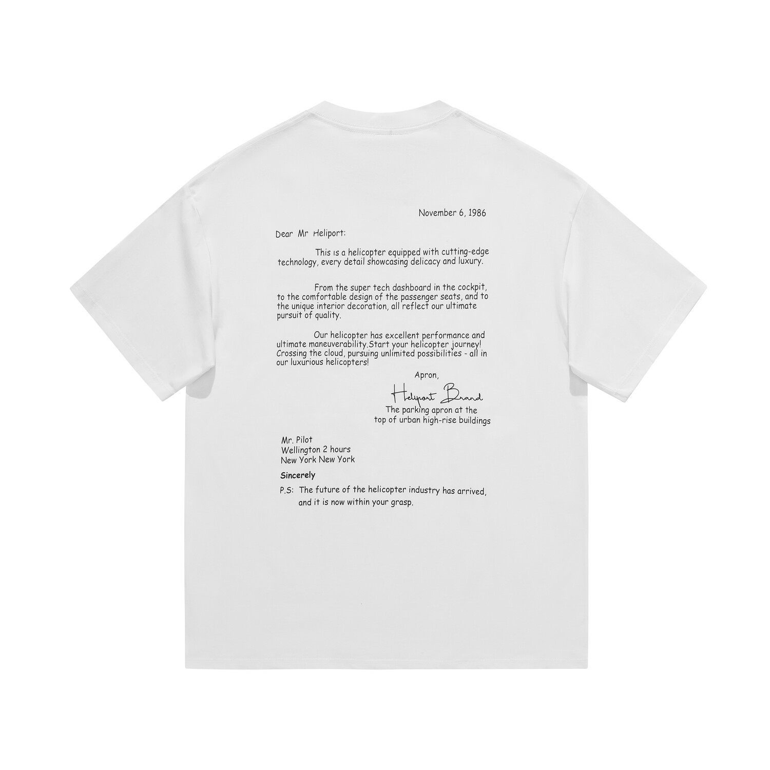 Футболка унисекс Heliport, черный
Футболка унисекс Heliport, черный