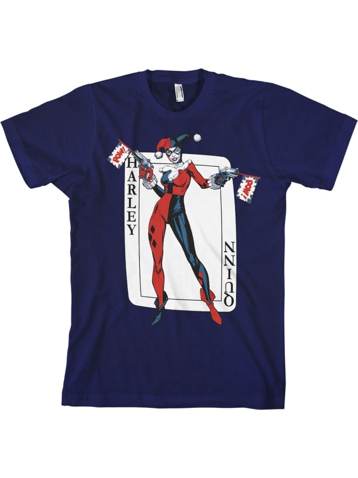 DC Commics Harley Quinn Рубашка синего цвета
DC Commics Harley Quinn Рубашка синего цвета