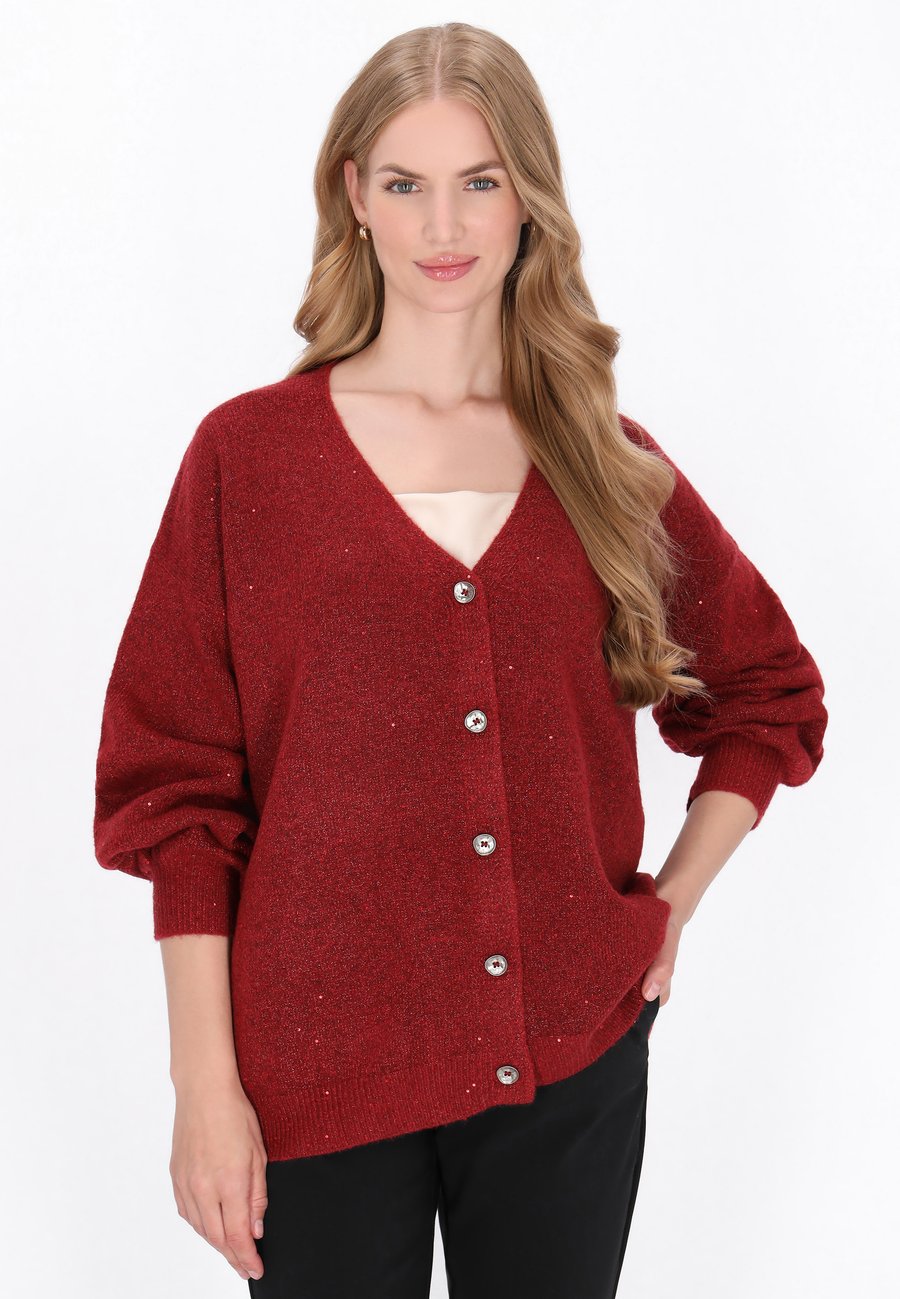 Кардиган DreiMaster Cardigan, Wine Red/Dark Red
Кардиган DreiMaster Cardigan, Wine Red/Dark Red