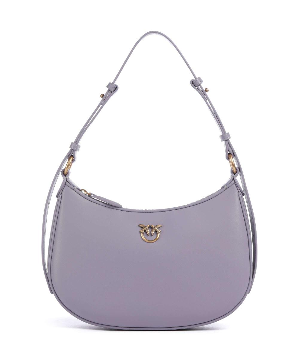 Мини-Сумка на плечо в форме полумесяца из мелкозернистой коровьей кожи Pinko, лавандовый
Мини-Сумка на плечо в форме полумесяца из мелкозернистой коровьей кожи Pinko, лавандовый