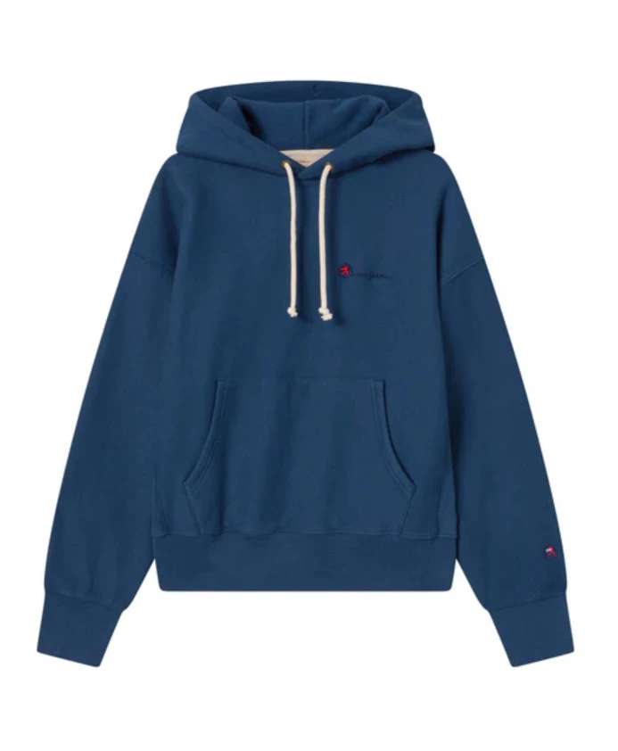 Хлопковая толстовка Champion, синий
Хлопковая толстовка Champion, синий