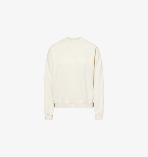 Свитшот Owners club из хлопкового джерси с флисовым логотипом Represent, цвет oat milk
Свитшот Owners club из хлопкового джерси с флисовым логотипом Represent, цвет oat milk