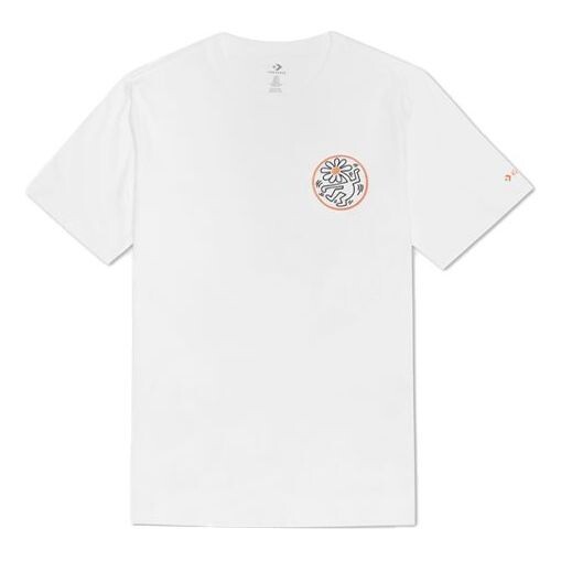 Футболка men's x keith haring crossover embroidered logo alphabet printing round neck loose white Converse, белый
Футболка men's x keith haring crossover embroidered logo alphabet printing round neck loose white Converse, белый