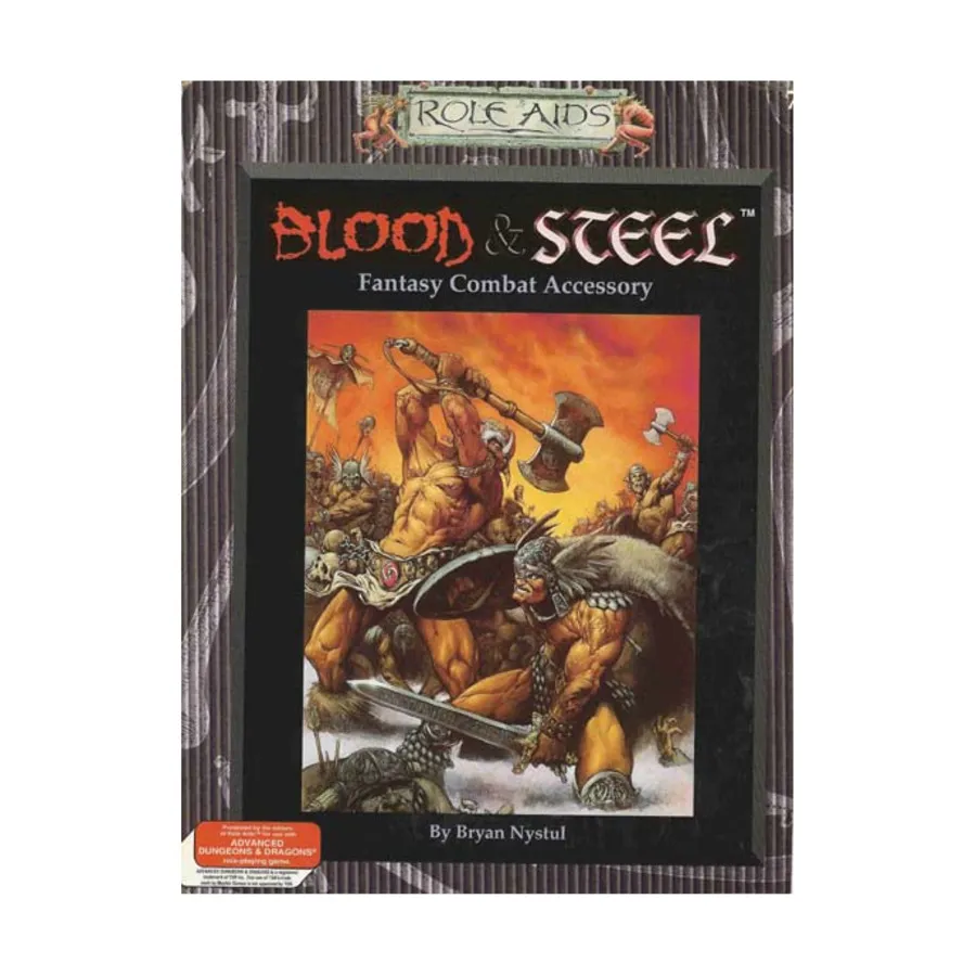 Бокс-сет Blood & Steel, Roleaids - Fantasy Modules & Supplements (D&D, AD&D)
Бокс-сет Blood & Steel, Roleaids - Fantasy Modules & Supplements (D&D, AD&D)