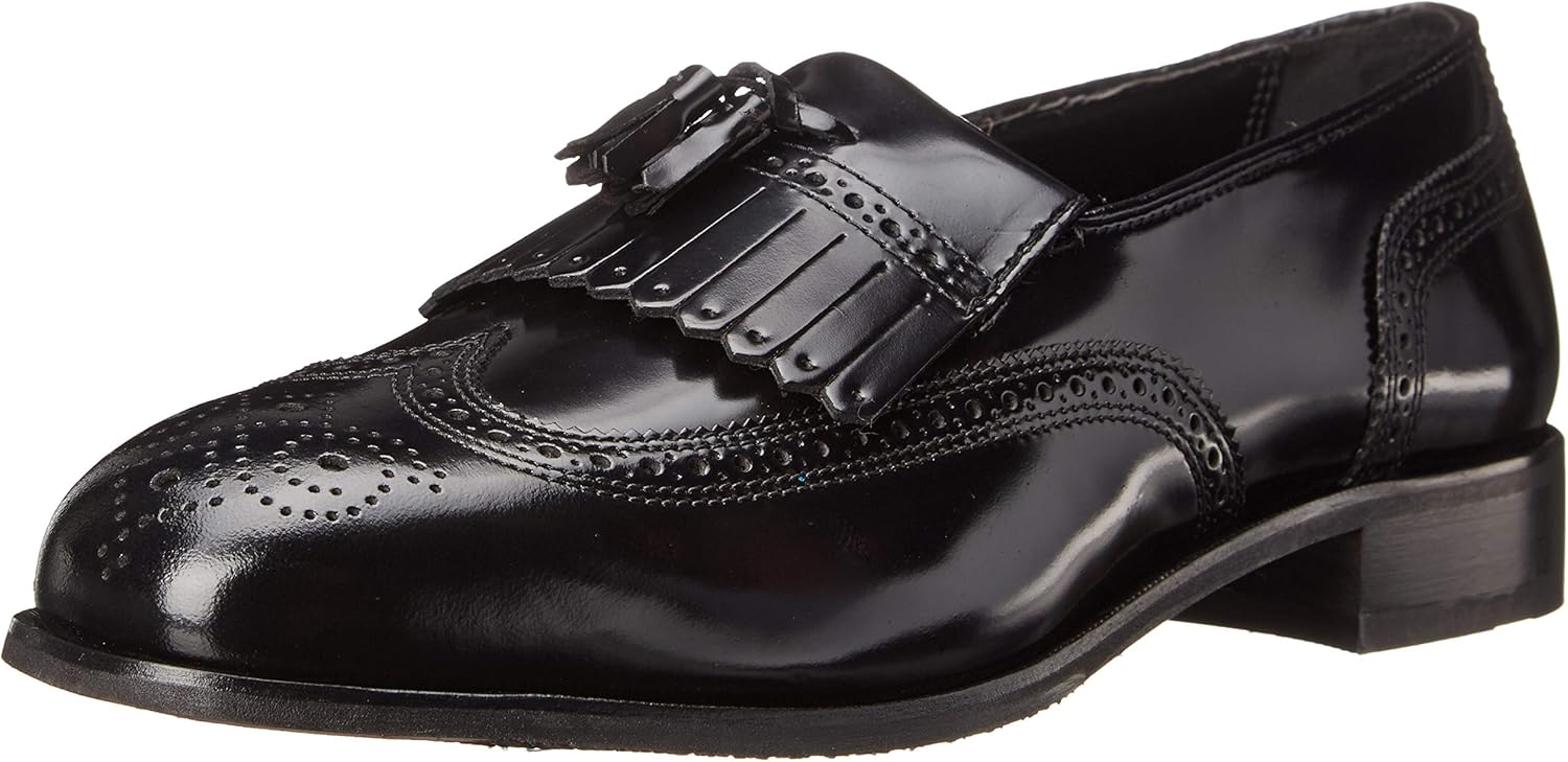 Мужские лоферы Florsheim Lexington с крыльчатым узором и кисточками, черный
Мужские лоферы Florsheim Lexington с крыльчатым узором и кисточками, черный