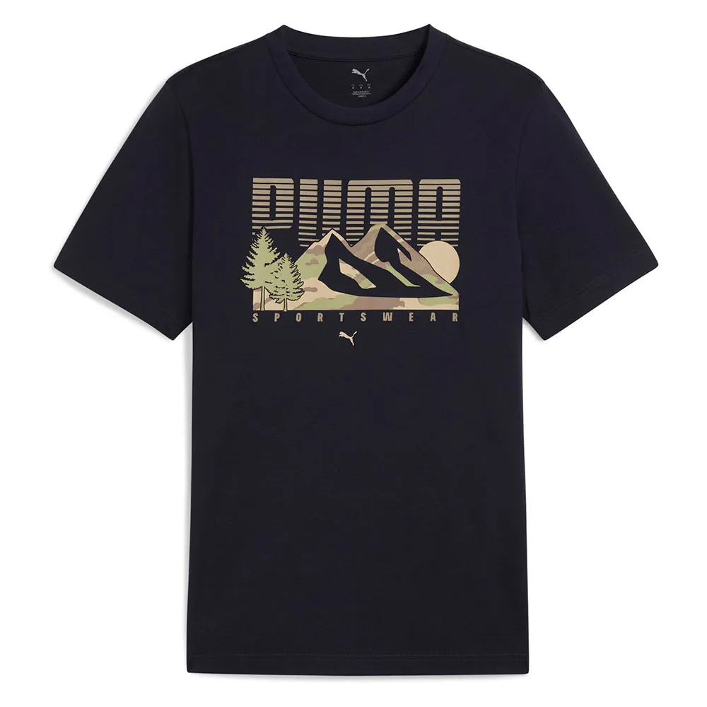 Футболка с коротким рукавом Puma Mountain, синий
Футболка с коротким рукавом Puma Mountain, синий