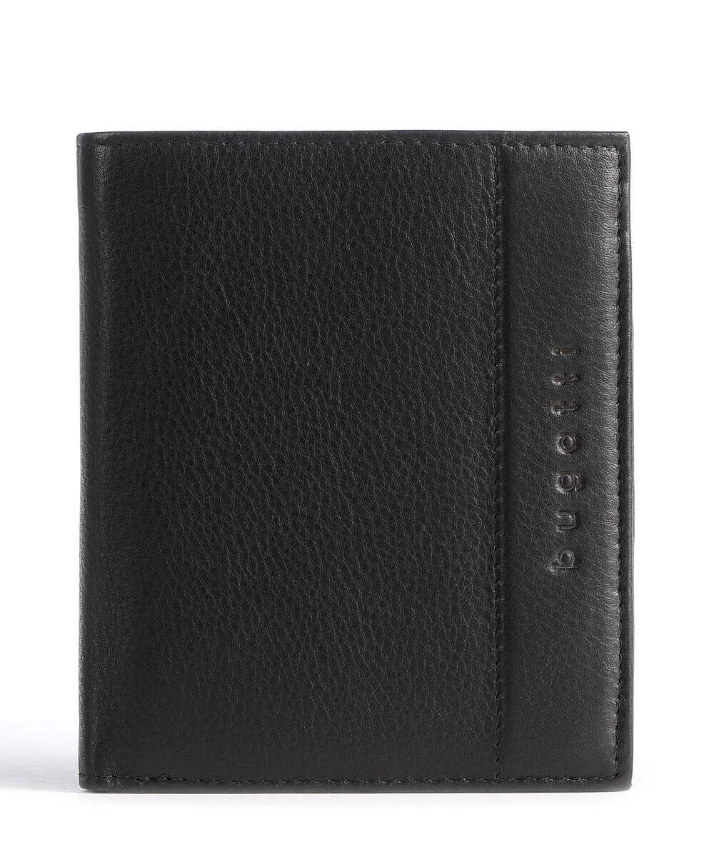 Кошелек Nome из мелкозернистой яловой кожи. Bugatti, черный
Кошелек Nome из мелкозернистой яловой кожи. Bugatti, черный