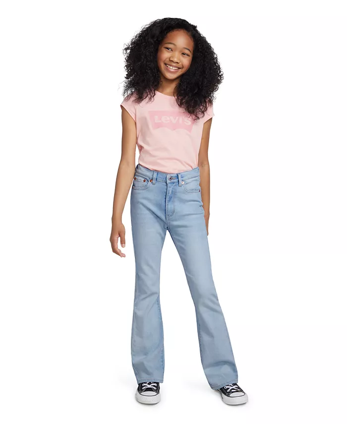 Джинсы с высокой посадкой и расклешенным низом Big Girls 726 Levi's, синий
Джинсы с высокой посадкой и расклешенным низом Big Girls 726 Levi's, синий