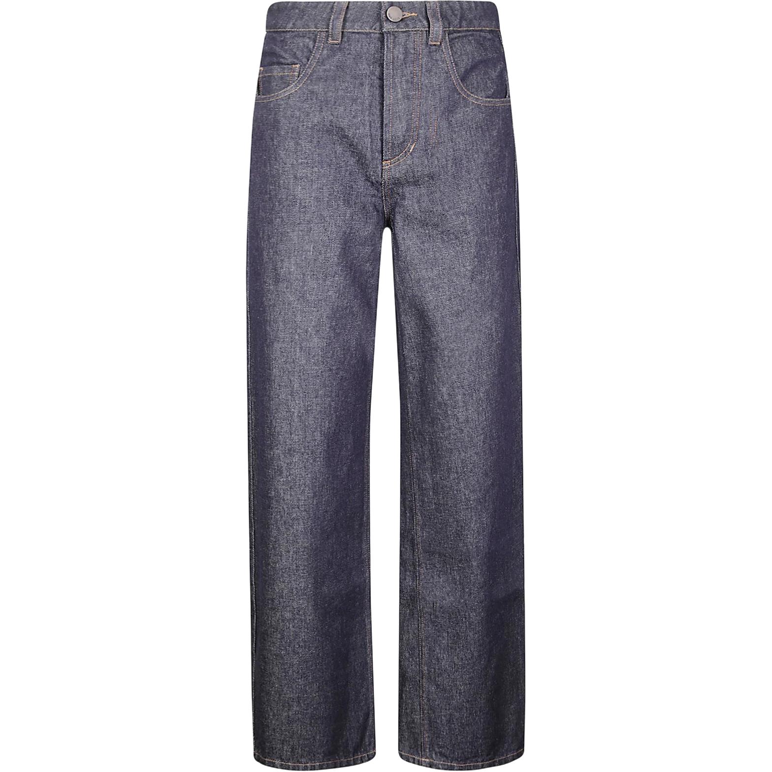 Высокие прямые джинсы UMA WANG, синий
Высокие прямые джинсы UMA WANG, синий