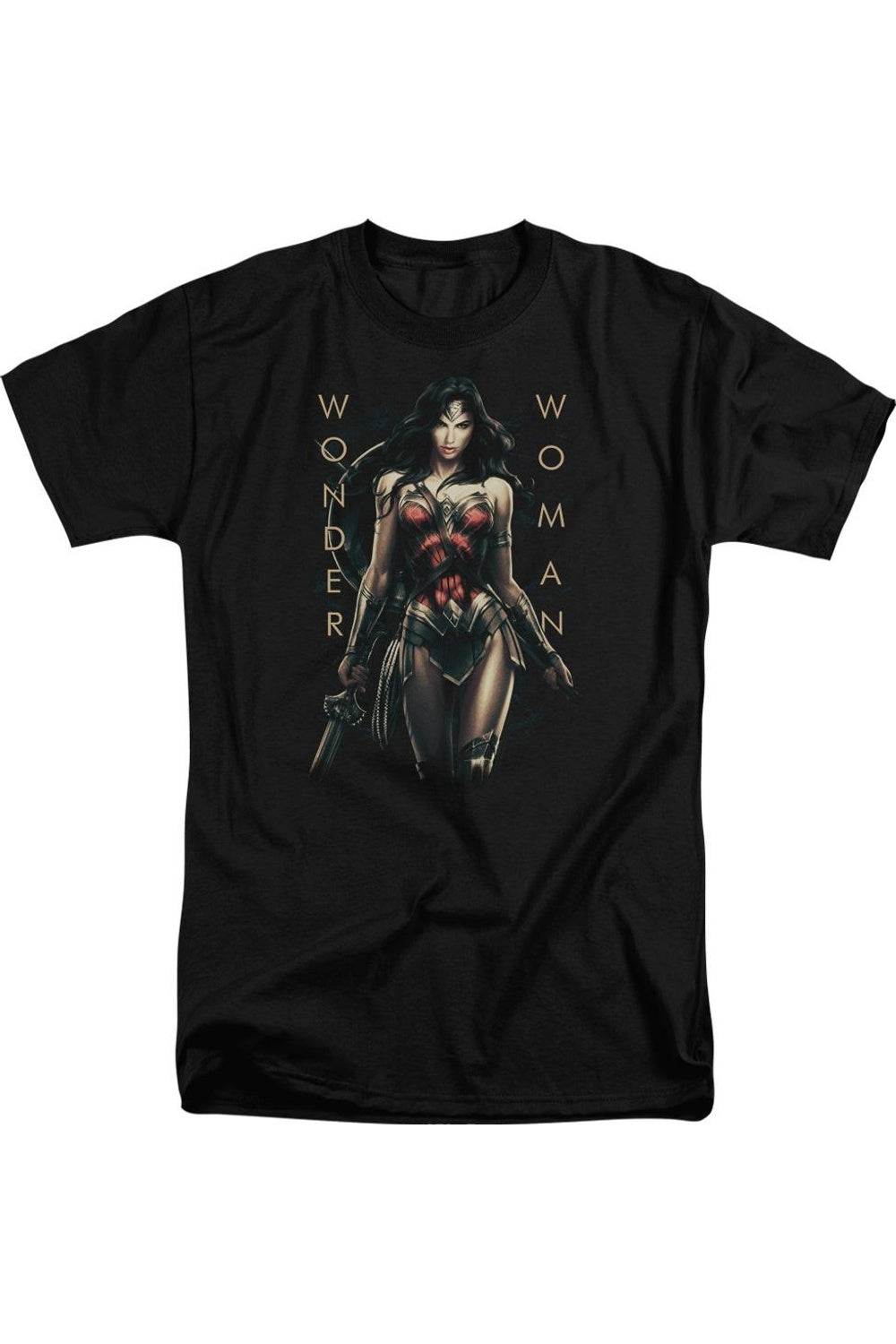 Футболка с коротким рукавом для взрослых «Чудо-женщина» из фильма «Вооруженные и опасные» Wonder Woman Movie, черный
Футболка с коротким рукавом для взрослых «Чудо-женщина» из фильма «Вооруженные и опасные» Wonder Woman Movie, черный