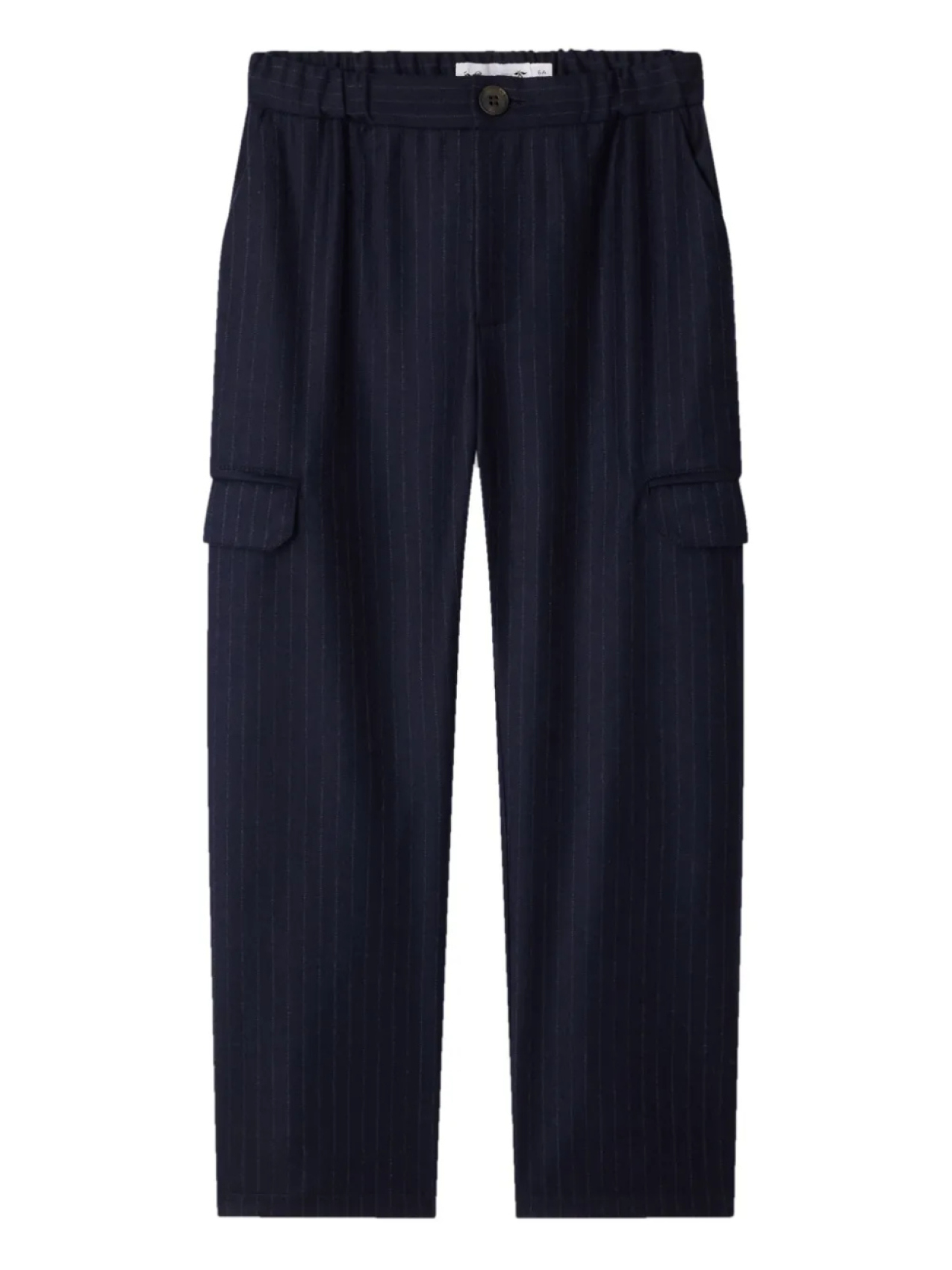 Шерстяные брюки-карго Bonpoint в тонкую полоску, синий
Шерстяные брюки-карго Bonpoint в тонкую полоску, синий