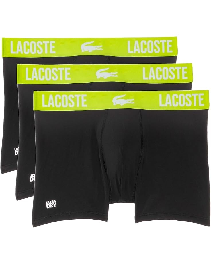 Боксеры Lacoste Short Microfiber Boxer Brief 3-Pack, цвет Black/Lima
Боксеры Lacoste Short Microfiber Boxer Brief 3-Pack, цвет Black/Lima