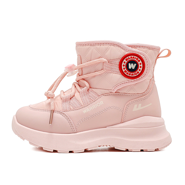 Утепленные высокие детские снежные ботинки с увеличенной высотой и устойчивостью к истиранию WARRIOR, розовый
Утепленные высокие детские снежные ботинки с увеличенной высотой и устойчивостью к истиранию WARRIOR, розовый