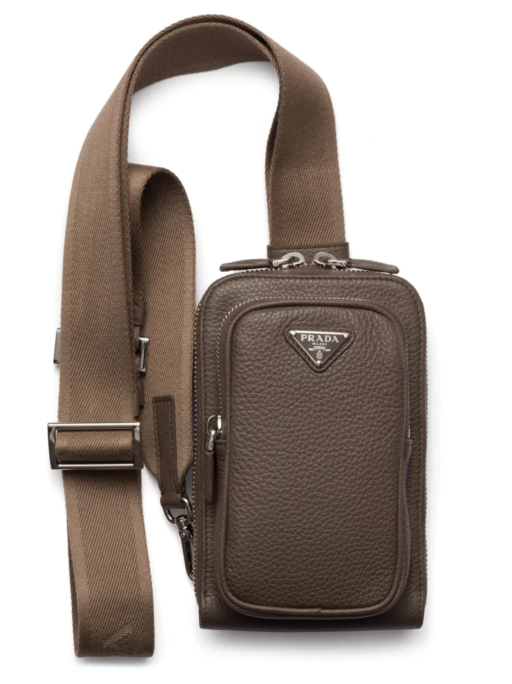 Кожаный чехол для смартфона Prada, серый
Кожаный чехол для смартфона Prada, серый