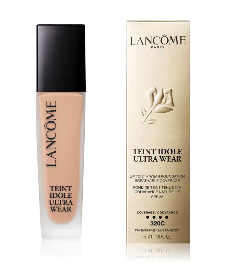 Жидкая основа LANCÔME Teint Idole Ultra Wear 24H Wear & Comfort, Nr. 320C (Früher 038), 30 ml
Жидкая основа LANCÔME Teint Idole Ultra Wear 24H Wear & Comfort, Nr. 320C (Früher 038), 30 ml