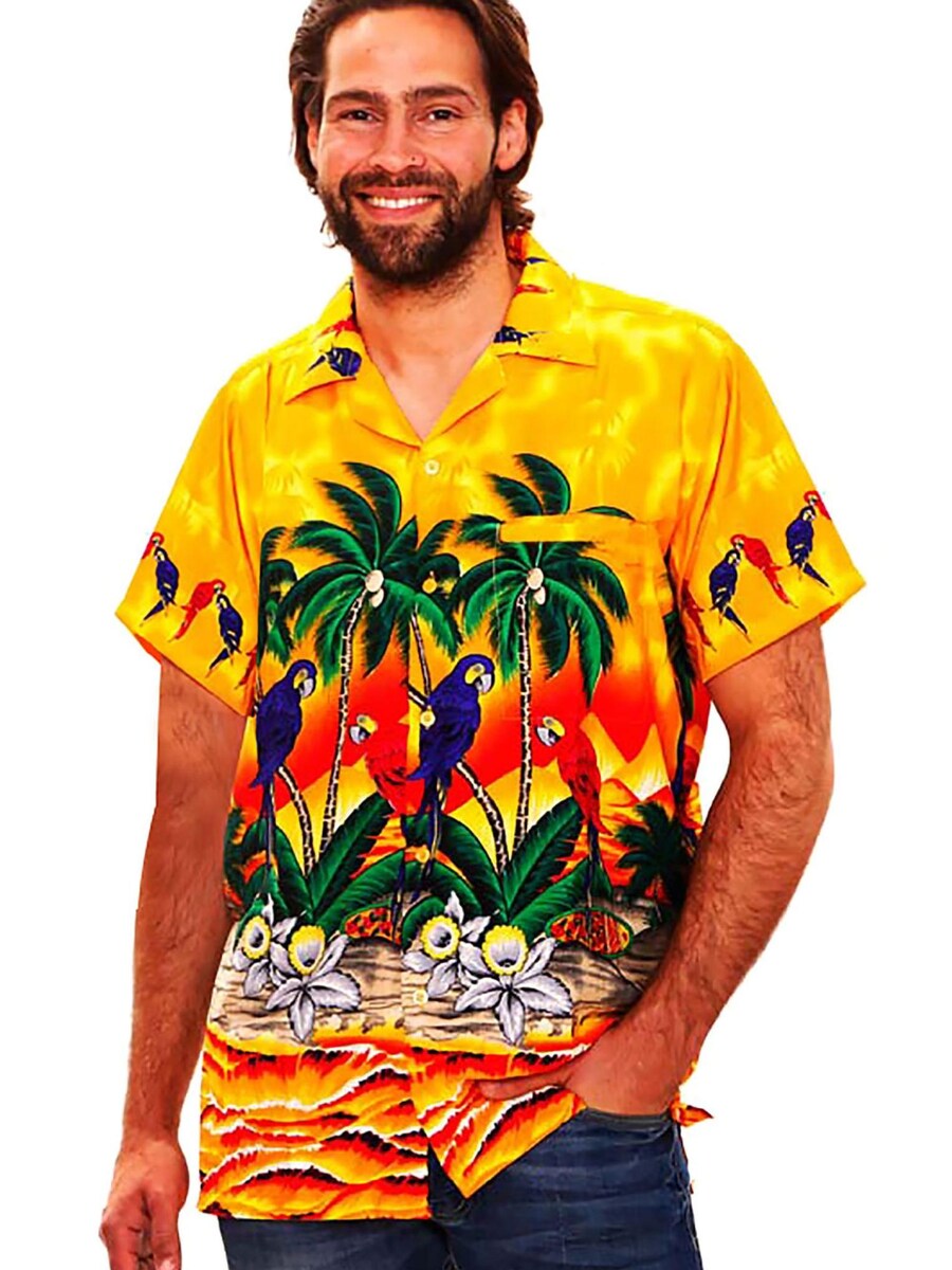 Рубашка King Kameha Parrot, желтый
Рубашка King Kameha Parrot, желтый