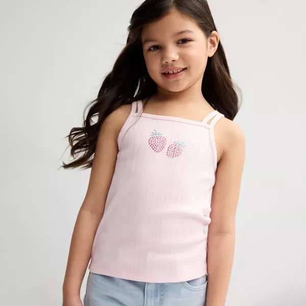 Майка-топ с квадратным вырезом для девочек 4-12 лет Jumping Beans, цвет strawberries pink
Майка-топ с квадратным вырезом для девочек 4-12 лет Jumping Beans, цвет strawberries pink