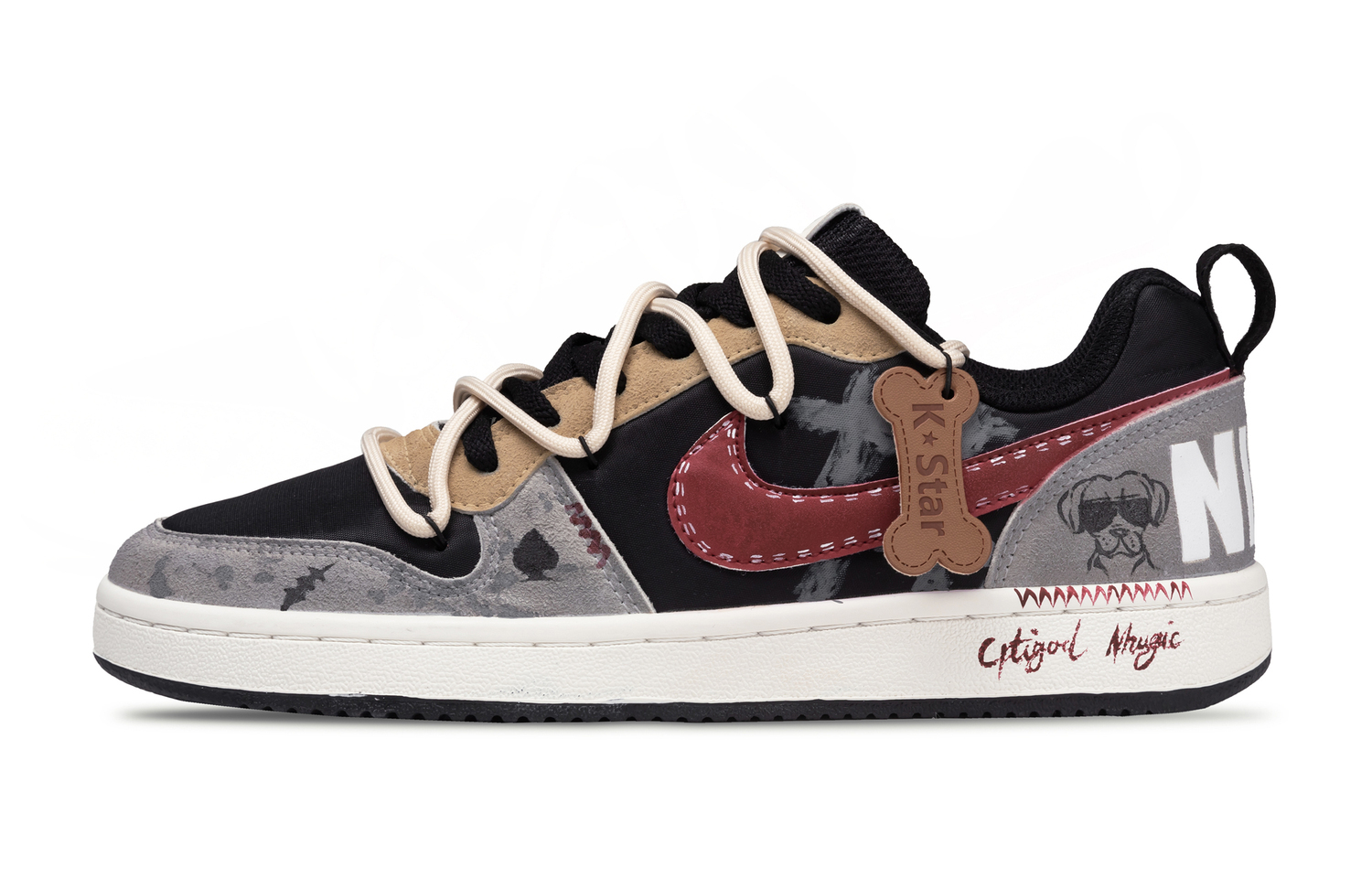 Nike Кроссовки для скейтбординга Court Borough Lun Wei Wallace устойчивые к истиранию низкие мужские Black Gray Brown
Nike Кроссовки для скейтбординга Court Borough Lun Wei Wallace устойчивые к истиранию низкие мужские Black Gray Brown