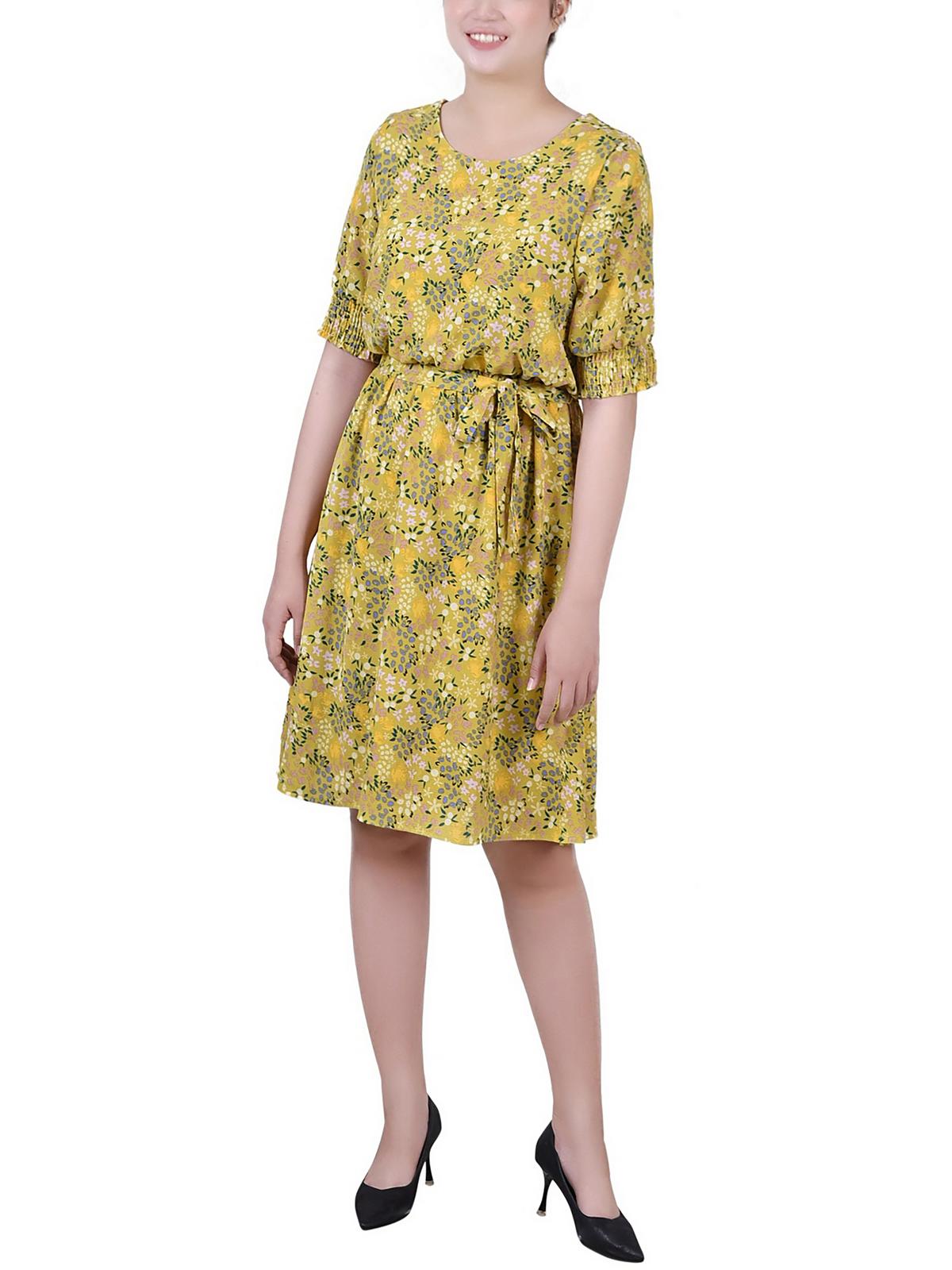 Платье Petites Womens Crepe Printed Fit & Flare NY Collection, цвет green lime garden
Платье Petites Womens Crepe Printed Fit & Flare NY Collection, цвет green lime garden