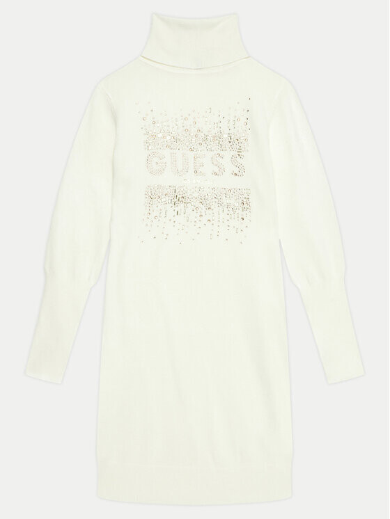 Комфортное трикотажное платье Guess, экрю
Комфортное трикотажное платье Guess, экрю