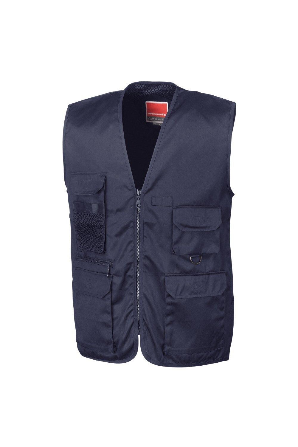 Жилет в стиле сафари Result, темно-синий
Жилет в стиле сафари Result, темно-синий