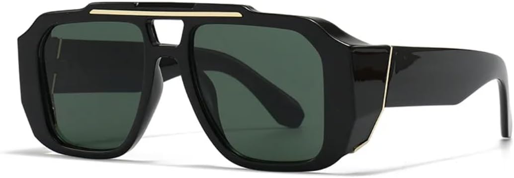 Винтажные женские солнцезащитные очки с двойной перемычкой, модные солнцезащитные очки с градиентным переходом, солнцезащитные очки UV400 для мужчин UUPTTPL, Black Green
Винтажные женские солнцезащитные очки с двойной перемычкой, модные солнцезащитные очки с градиентным переходом, солнцезащитные очки UV400 для мужчин UUPTTPL, Black Green