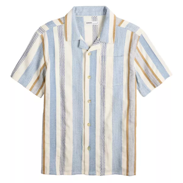 Мальчиковая короткорукавная рубашка из поплина на пуговицах, размеры 8-20, обычная и свободная Sonoma Goods For Life, цвет navy tan texture
Мальчиковая короткорукавная рубашка из поплина на пуговицах, размеры 8-20, обычная и свободная Sonoma Goods For Life, цвет navy tan texture