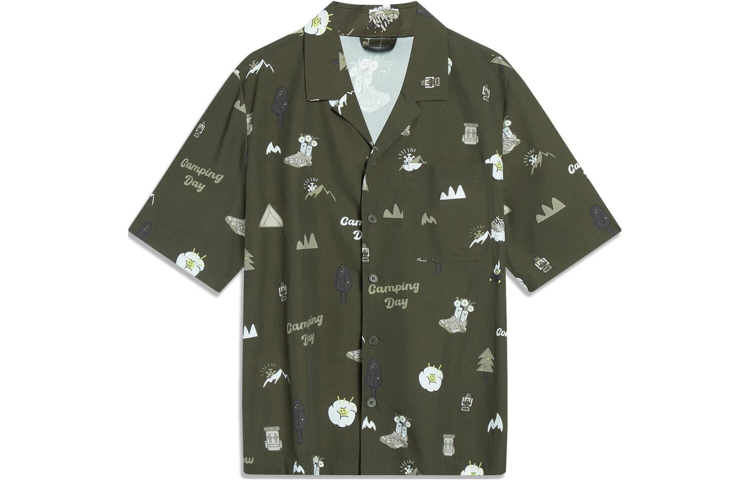 Рубашка CF Tracing унисекс зеленая Lining, зеленый
Рубашка CF Tracing унисекс зеленая Lining, зеленый