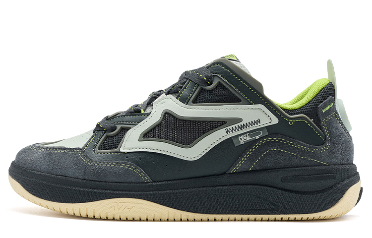 XTEP Антискользящие износостойкие низкие скейтерские кеды мужские угольно-черные с глянцевой зеленой отделкой - черно-серые, цвет Black Gray
XTEP Антискользящие износостойкие низкие скейтерские кеды мужские угольно-черные с глянцевой зеленой отделкой - черно-серые, цвет Black Gray