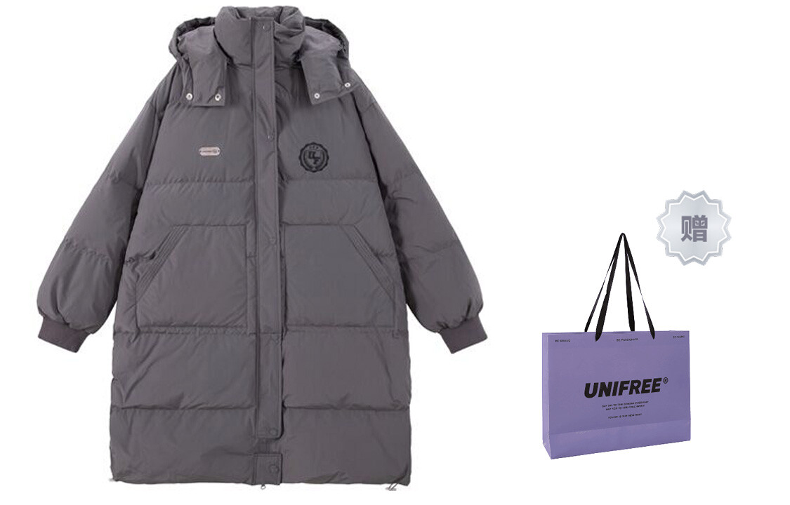 Пуховик унисекс UNIFREE, Серый
Пуховик унисекс UNIFREE, Серый