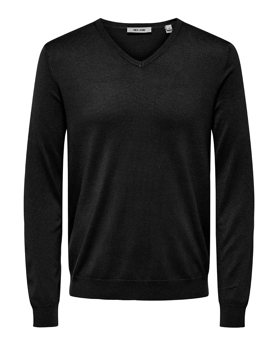 Мужские джемперы с длинным рукавом, обычного кроя Only & Sons, черный
Мужские джемперы с длинным рукавом, обычного кроя Only & Sons, черный