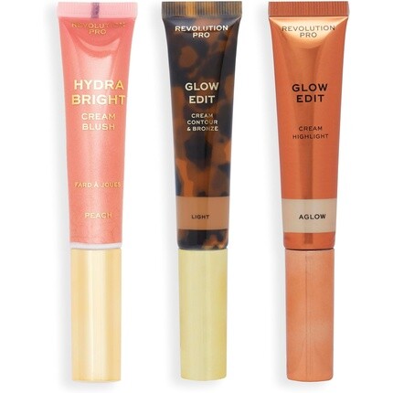 Крем Revolution Pro Cream Face Wand Trio Cream Contour Blush Highlighter Makeup Set Light Revolution Beauty
Крем Revolution Pro Cream Face Wand Trio Cream Contour Blush Highlighter Makeup Set Light Revolution Beauty