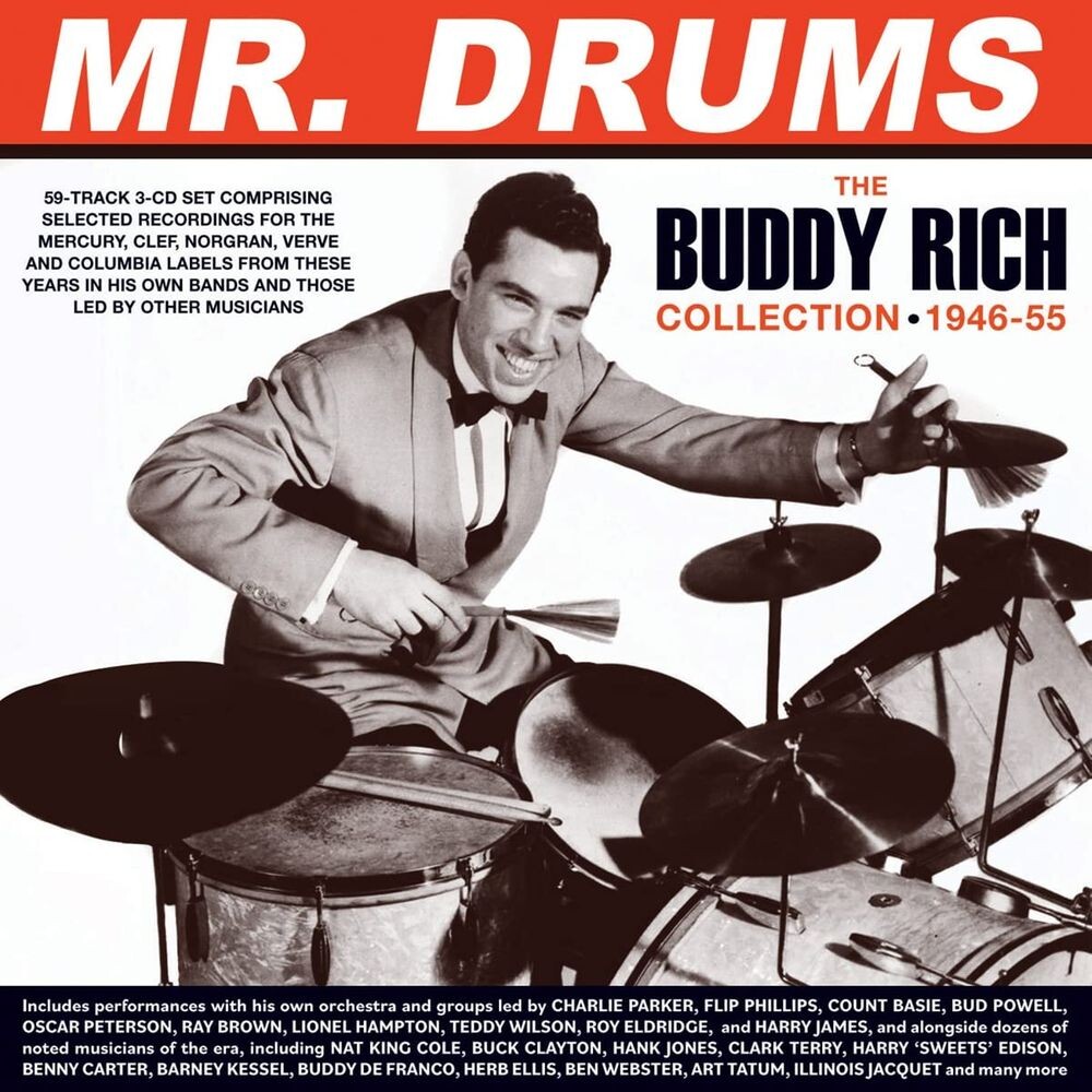 Диск CD Mr. Drums: The Buddy Rich Collection 1946-55 - Buddy Rich
Диск CD Mr. Drums: The Buddy Rich Collection 1946-55 - Buddy Rich
