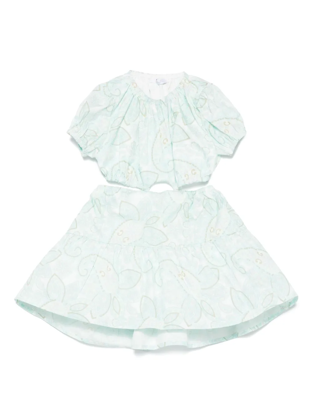 Платье с принтом пейсли Miss Grant Kids, зеленый
Платье с принтом пейсли Miss Grant Kids, зеленый