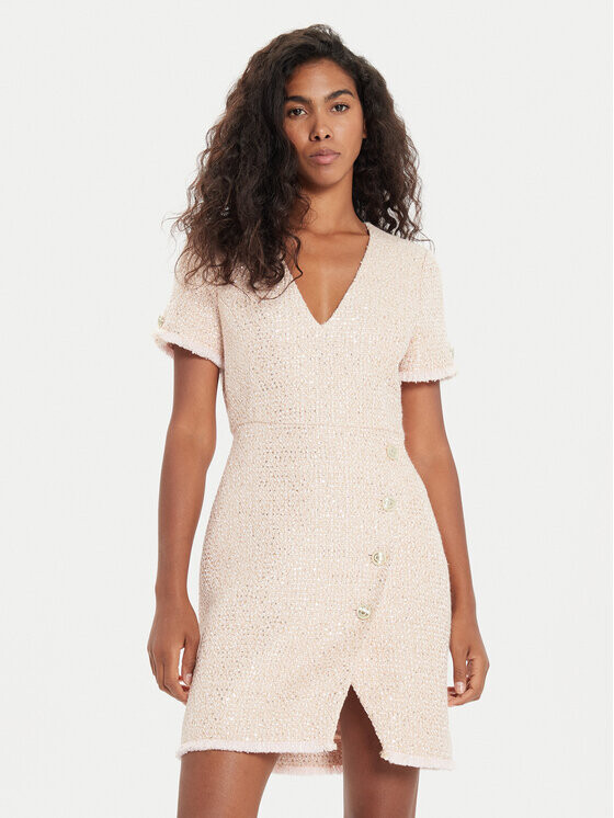 Трикотажное платье приталенного кроя Twinset, розовый
Трикотажное платье приталенного кроя Twinset, розовый